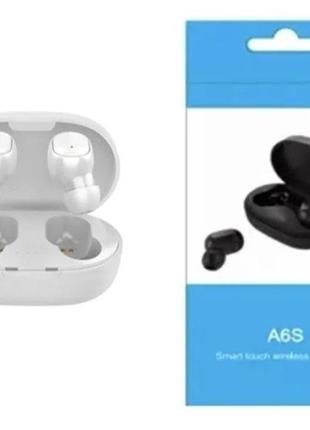 Безпровідні навушники a6s tws. bluetooth 5.0