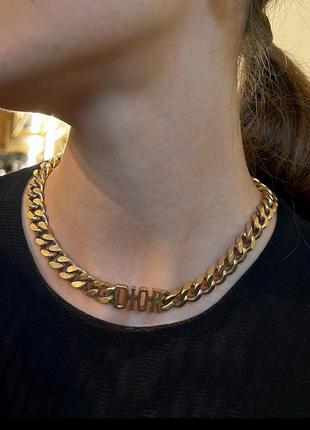 Брендовая подвеска в позолоте