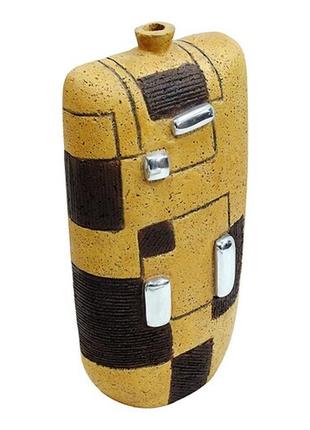 Ваза декоративна підвісна настінна з кам'яної крихти