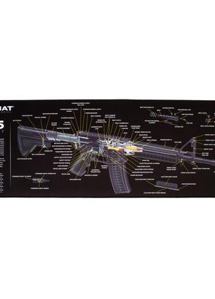 Коврик для оружия tekmat ar-15 cutaway