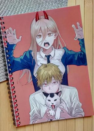 Зошит людина-бензопила chainsaw man 16326