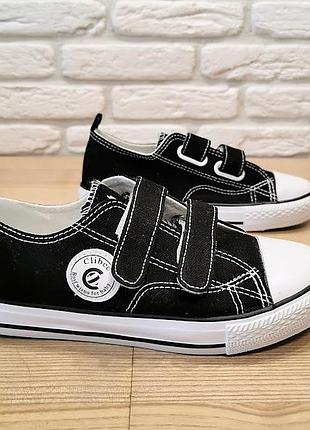 Кеды clibee b1b черные р.33-22 см