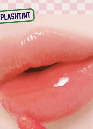 Зволожуючий глянсовий тинт для губ enefit cosmetics splashtint moisturizing dewy lip tint 01 skinny dip 6 мл3 фото