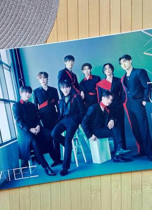 Альбом для рисования ейтіз эйтиз ateez 18 аркушів а4 (16378)