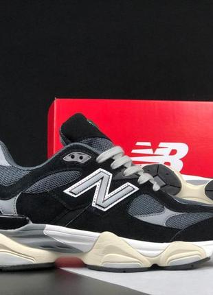 Жіночі кросівки  new balance 9060  чорні з сірим6 фото