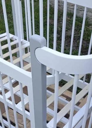 Кроватка престиж 2 для новорожденного + маятник + матрас кпк