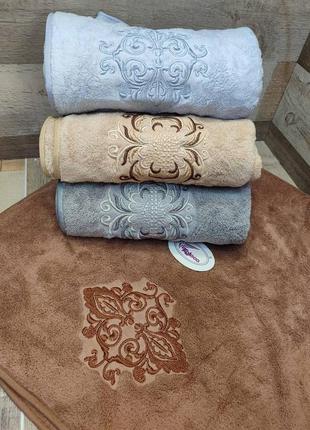 Невероятная красота и качество, полотенца упаковкой, мустанг