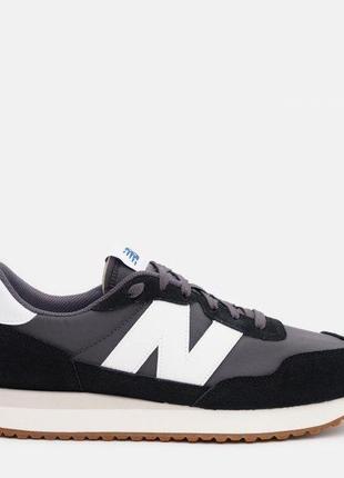 Чоловічі кросівки new balance 237 ms237ga чорний/білий 45 (spums237ga 45)