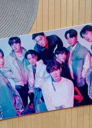 Альбом для рисования ейтіз эйтиз ateez 18 аркушів а4 (16379)