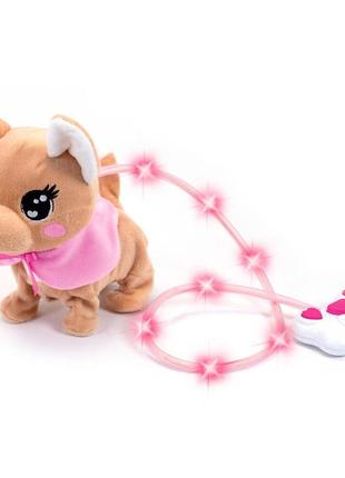 Інтерактивна іграшка собачка ccl чихуахуа прогулянка simba ol185976