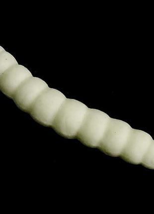 Опариш штучний 3,3 см (черв'як, хробак білий, черв'ячок) декоративний 15-142