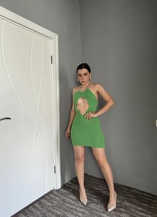 Платье вязаное платье сарафан туника пляжное платье