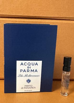 Свіжий життєрадісний acqua di parma blu mediterraneo mirto di panarea пробник оригінал