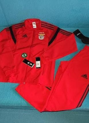 Оригинальный спортивный костюм adidas футбольного клуба benfica.