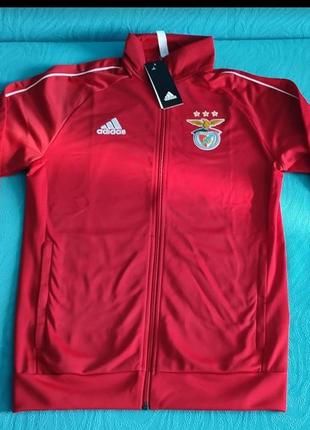 Кофта спортивная adidas core 18 presentation jacket олимпийка benfica - стиль чемпионов для настоящи