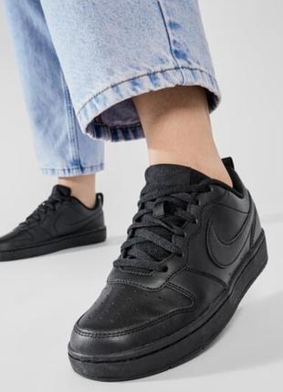 Кроссовки nike кожа