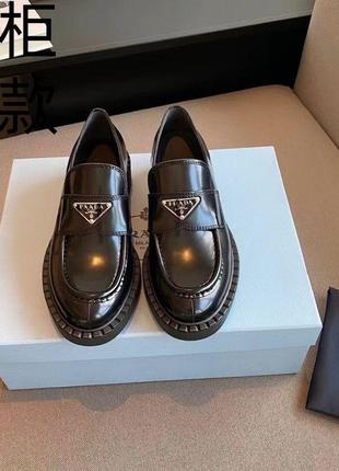 Лоферы prada лофферы прада