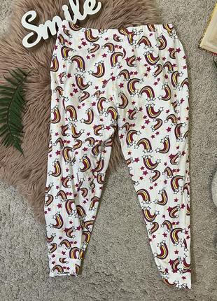 Домашні піжамні штани принт зірки №1213 фото