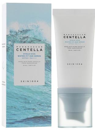Солнцезащитная сыворотка skin1004 madagascar centella hyalu-cica water-fit sun serum 50ml
