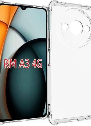 Чехол fiji proof для xiaomi redmi a3 прозрачный бампер с усиленными бортами transparent