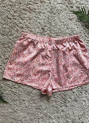 Домашні сатинові шортики №611