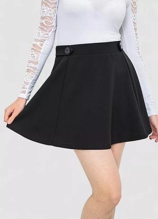 Классическая юбка черная