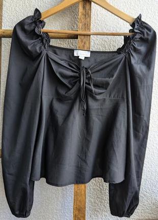 Актуальна сорочка блуза top shop з біркою xs/s