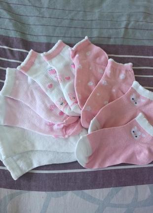 Носки для девочки набор2 фото