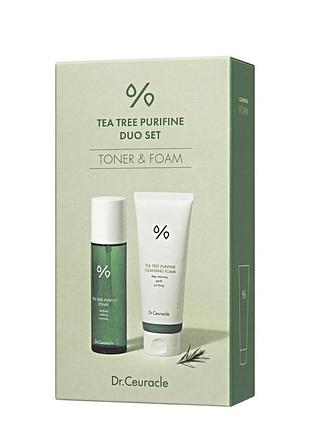 Набір засобів з чайним деревом dr.ceuracle tea tree purifine duo set