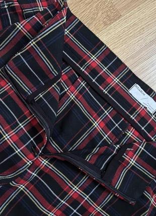 Юбка-шорты, в клетку 9