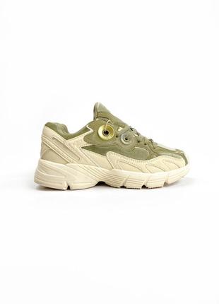 Текстильные кроссовки adidas astir хаки