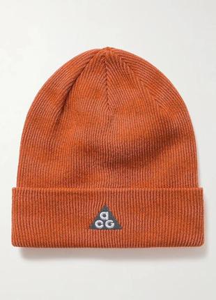 Новая зимняя шапка nike real acg ( найк acg  swoosh beanie hat ) с италии