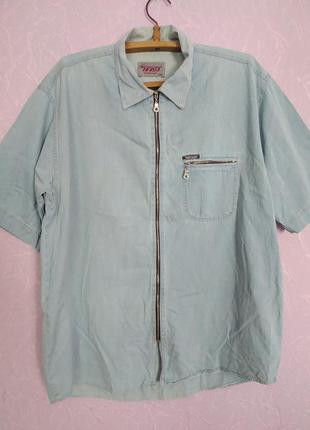 Джинсовая рубашка