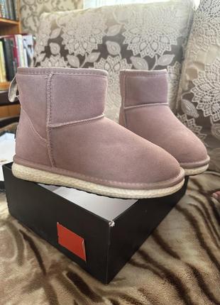 Уггі жіночі рожеві itts fashion  угги
