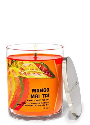 Ароматична свічка bath and body works mango mai tai