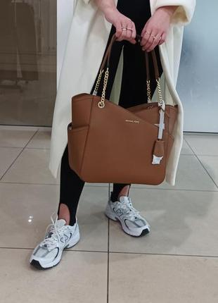 Сумка кожаная женская michael kors