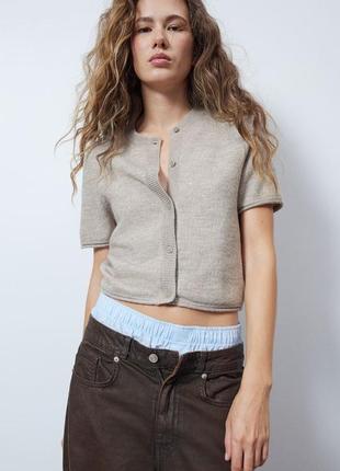 Кардиган топ футболка h&m hm хм 1238852003 оригінал ✅ xxs xs s m l xl2 фото