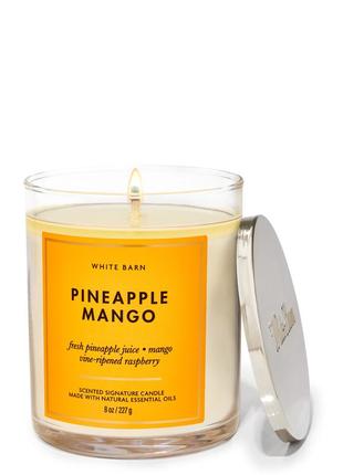 Ароматична свічка bath & body works pineapple mango
