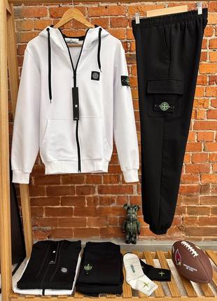 Костюм stone island: зп худи-брюки 
2 пары носка в подарок 😎2 фото