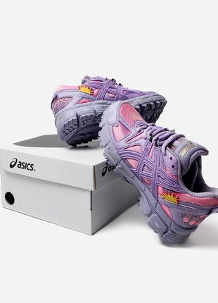 tenis asics tiger gellyte iii feminino cinzaazul 34 rosa