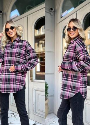 Сорочка в клітинку