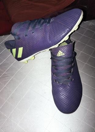 Футбольні бутси adidas nemeziz messi 19.3 fg р. 36