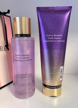 Подарочный набор victoria’s secret love spell shimmer2 фото
