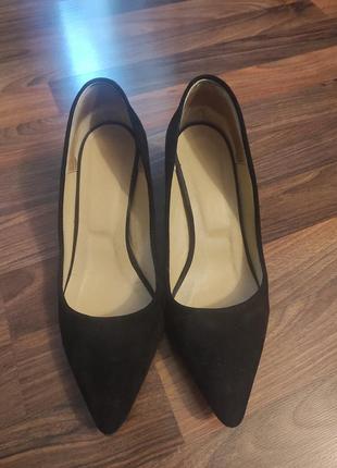 Туфлі замшеві в ідеальному стані