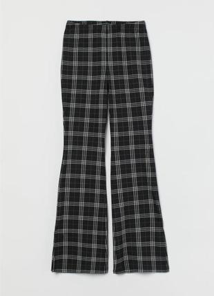 Джазовые брюки с разрезами от h&m, l