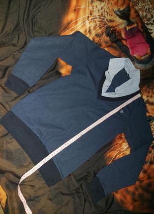 Кофта реглан обманка сорочка