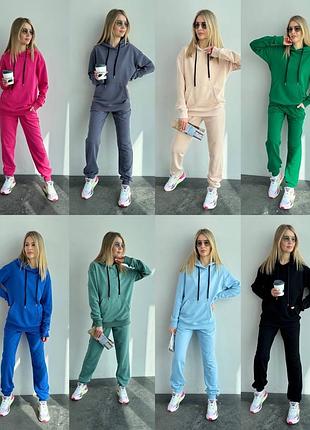 ‼️розпродаж ‼️костюм спортивний: кофта вільного крою та штани