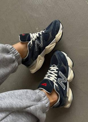 Кросівки new balance 9060 indigo blue/grey blue