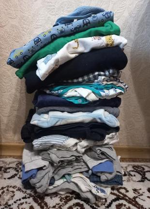 Пакет теплых вещей на мальчика 3-6