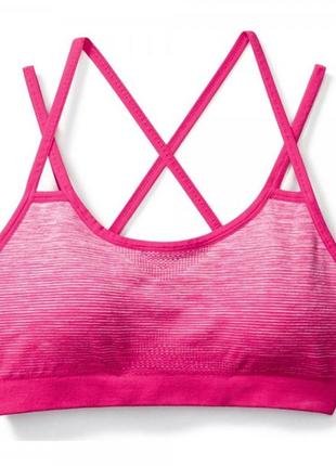 Бра smart wool wm's phd seamless strappy bra l potion pink (1033-sw 16023.906-l)